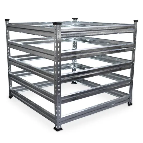 Wetterfester Komposter BITUXX 100x100cm aus Metall