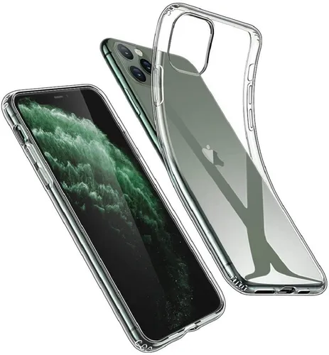 Produktbild Wisam® Apple iPhone 11 Pro (5.8) Silikon Case Schutzhülle Hülle Transparent Klar