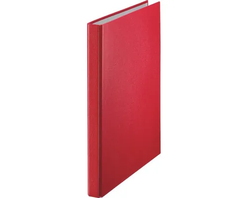 LEITZ Präsentationsordner Ringbuch A4 2-Ringe 16mm rot
