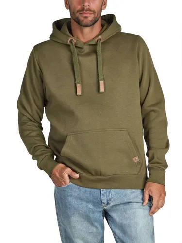DENIMFY Kapuzenpullover Herren Hoodie DFIvo - Herren-Sweatshirt in Ivy Green, regular fit mit Kängurutasche, perfekt für lässige Outfits und bequemes Tragen.