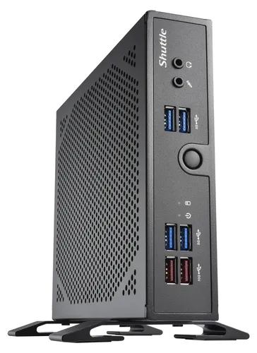 Shuttle Barebone Slim DS50U7 i7-1355U - Kompakter Mini-PC - Barebone mit leistungsstarkem i7-1355U Prozessor, ideal für platzsparende Lösungen und vielseitige Anwendungen.