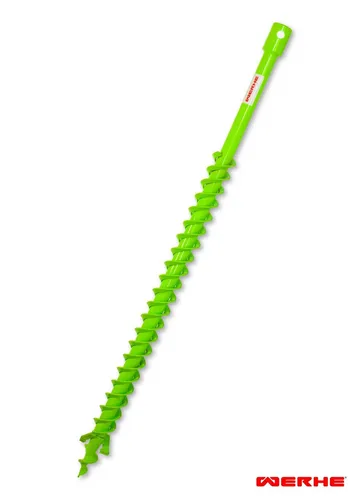 40mm Doppelwelle Erdbohrer Hartmetall Erdlochbohrer Pfahlbohrer Bohrer