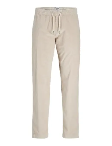 JACK & JONES JPSTKANE JJCORDUROY Jogger in weiß von Jack & Jones