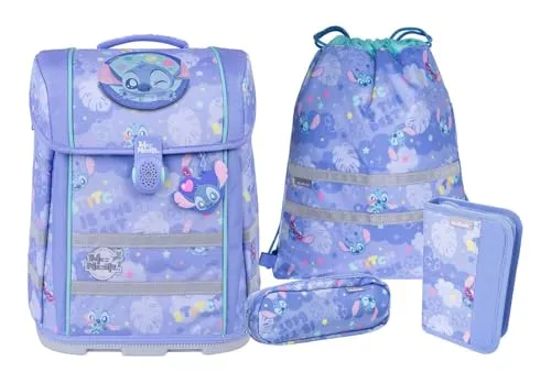 McNeill Schulranzen-Set PERFECTO, DISNEY STITCH II 5-teilig