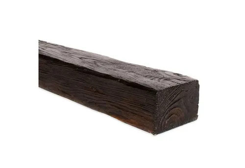 PROVISTON Wanddekoobjekt PU-Balken in Eiche dunkel - Elegantes Deko-Objekt aus Polyurethan, 60 x 90 x 2000 mm, ideal für stilvolle Wandgestaltungen und Akzentuierungen.