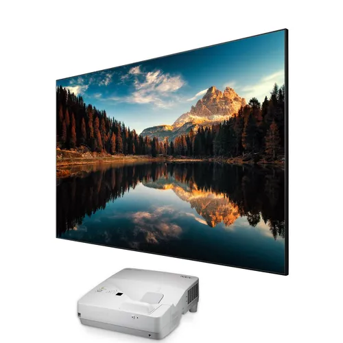 Produktbild WS GR CLR Frame Rahmenleinwand 16:9, 266x150 cm, 0.4 Gain