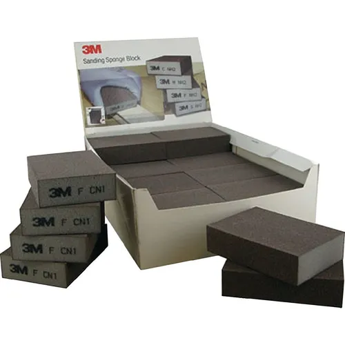 3M Schleifschwamm L100xB68mm fine hart - Schleifschwämme für Holz und Lack, hart und ideal für präzise Oberflächenbearbeitung, 100x68mm, von 3M, perfektes Werkzeug für Heimwerker und Profis.