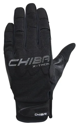 Chiba Kletterhandschuhe Via Ferrata Absolut, Größe M - Handschuhe für Kletterer mit Puller-Anziehhilfe, Nappa-Leder und perfekter Passform. Ideal für optimale Griffigkeit und Komfort beim Klettern.