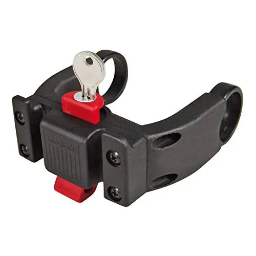 Lenkeradapter für E-Bike Klickfix abschließbar_sw, Komb.mi
