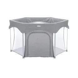 Laufgitter Athen , grau , Maße (cm): H: 75 Ø: 134