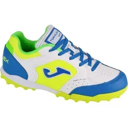 Joma Top Flex Jr 2402 TF - Fußballschuhe für Kinder - Robuste Fußballschuhe für Jungen, ideal für Kunstrasen. Mit belüftetem Obermaterial und PROTECTION-Gummiverstärkung für optimalen Komfort und Halt.