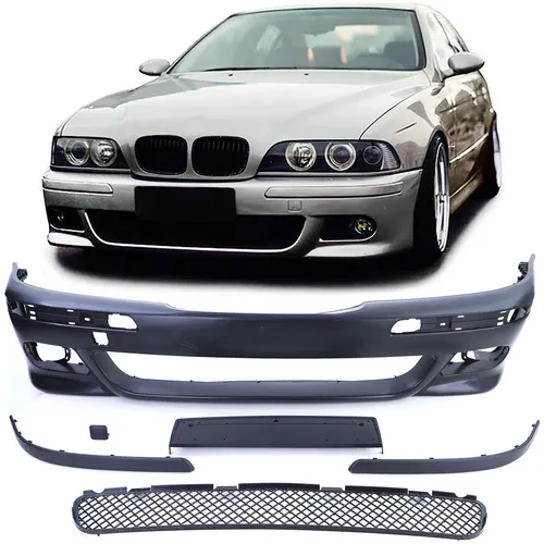 Sport Front Stoßstange für BMW 5er E39 Limousine & Touring 95-03 - Hochwertige Stoßstange mit ABE, ideal für einen sportlichen Look und perfekte Passform, passend für BMW 5er E39.
