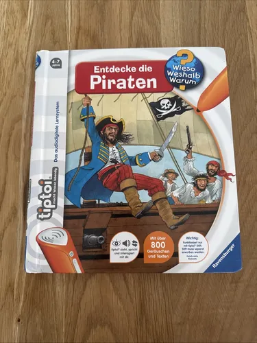 Tiptoi Wieso Weshalb Warum? – Entdecke die Piraten ⚓🦜