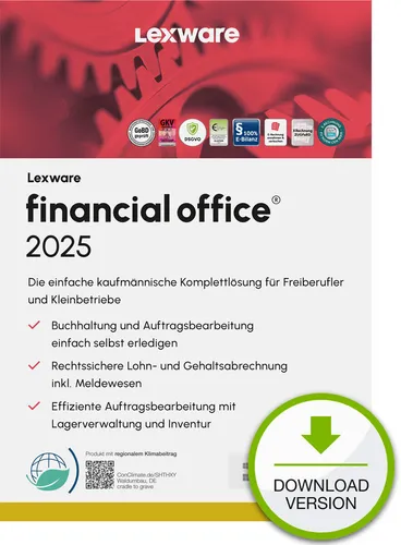 Lexware financial office standard 2025 von Lexware