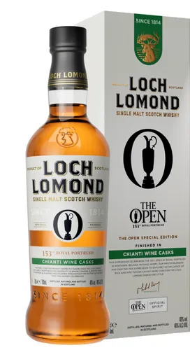 Loch Lomond THE OPEN SPECIAL EDITION Chianti Wine Casks Single Malt 2025 46% Vol. 0,7l