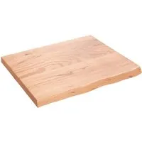Produktbild vidaXL Tischplatte Hellbraun 60x50 cm aus Eiche