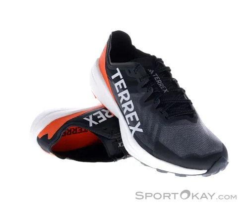 adidas Terrex Agravic Speed Herren Traillaufschuhe - Schwarz - 10,5 - Laufschuhe mit hervorragender Dämpfung und griffiger Sohle, ideal für anspruchsvolle Trails und Outdoor-Abenteuer.