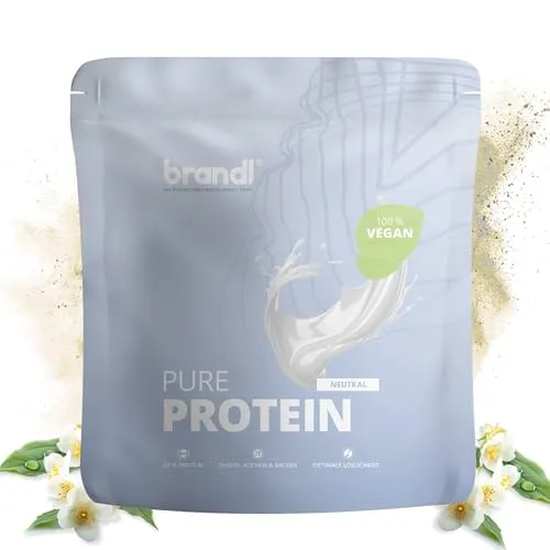 Pure Protein Vegan Neutral Pulver - Arzneimittel für vegane Ernährung, enthält hochwertige pflanzliche Proteine für Muskelaufbau und Regeneration.