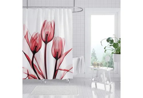 M&W DAS DESIGN Duschvorhang Shower curtains Anti schimmel Waschbar 180x200cm