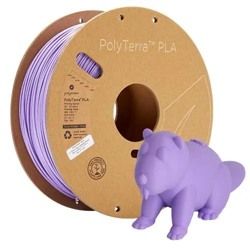 Polymaker PolyTerra PLA Lavender Purple - 1.75mm - 1kg von Polymaker