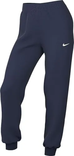 NIKE Damen Hose W NSW PHNX FLC MR PANT STD - Kuschelweiche Trainingshose aus Fleece für höchsten Tragekomfort. Die lockere Passform und der Kordelzug an den Knöcheln sorgen für einen stylishen Look, ideal für entspannte Tage oder sportliche Aktivitäten.