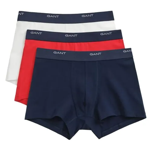 GANT CORE TRUNK 3-PACK Herrenunterhosen, Gr. L, multicolor von GANT