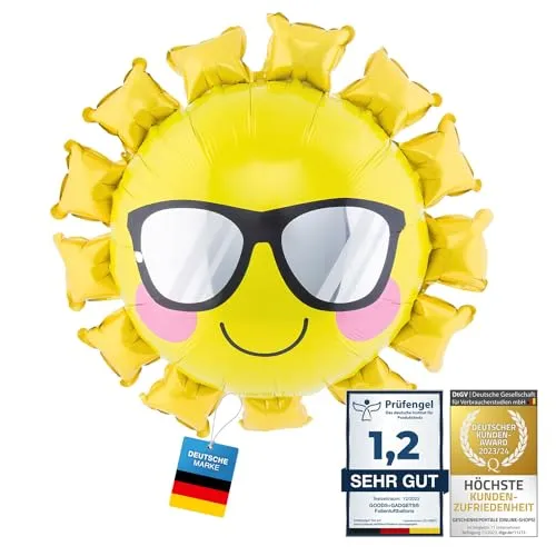 Luftballons Gelb von XXL Folienballon