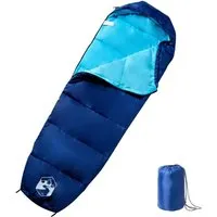 vidaXL Mumienschlafsack für Erwachsene - 3 Jahreszeiten - Schlafsack für Camping und Outdoor, wasserfest und mit wärmespeichernder Mumienform, ideal für Frühling, Sommer und Herbst.