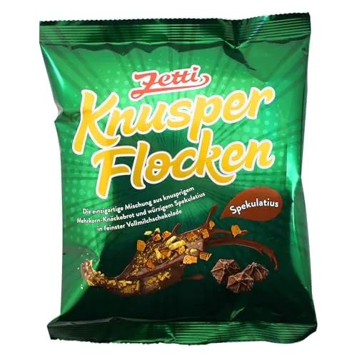 Zetti Knusperflocken Spekulatius 200 g Vollmilch