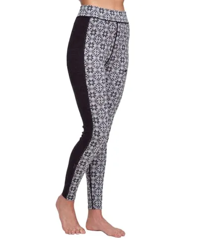 Kari Traa Women's Rose High Waist Pant - Merinounterwäsche in Grau - Bequeme und warme Leggings aus 100% Wolle, ideal für Outdoor-Aktivitäten bei Kälte. Perfekt für Ski und Co. - Größe M. Entdecken Sie weitere Kari Traa Angebote bei Bergfreunde.de!