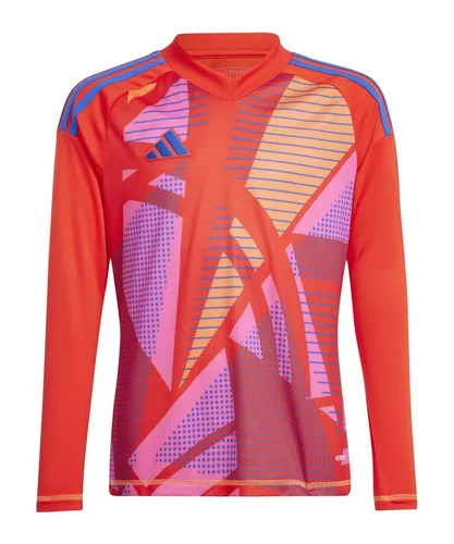 adidas Tiro 24 Competition Torwarttrikot Langarm rot für Kinder - Hochwertiges Torwarttrikot aus Polyester, ideal für den Teamsport und bietet optimalen Tragekomfort während des Spiels.