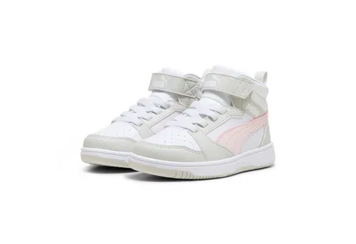 Puma Mädchen-High-Top-Sneaker Weiß-Frosty-Pink-Sedate in weiß von PUMA
