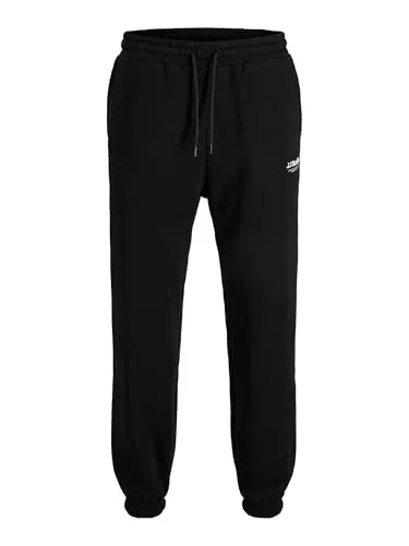 Jack & Jones Kane Soho Trainingshose Schwarz 2XL - Sonstige Hosen mit elastischem Bund und drei praktischen Taschen. Hergestellt aus 80% Biobaumwolle bietet diese bequeme Hose höchsten Tragekomfort für Sport und Freizeit.