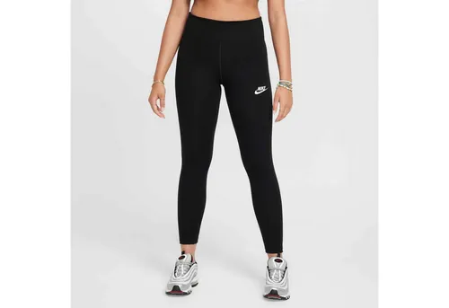 Nike Strumpfhosen FZ5583 Schwarz, IT XS - Trainingsbekleidung für Mädchen, atmungsaktive und bequeme Strumpfhosen für optimalen Komfort beim Training.