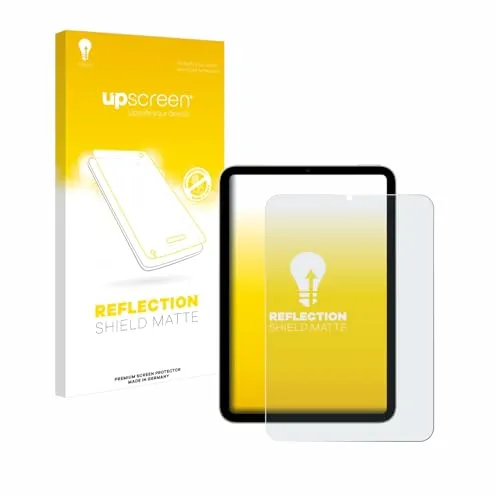 upscreen Entspiegelungs-Schutzfolie für Apple iPad Mini 7 2024 Displayschutz-Folie Matt [Anti-Reflex, Anti-Fingerprint]