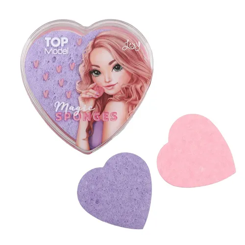 TOPModel Magische Herzschwämmchen BEAUTY and ME Reinigungsschwamm für Kinder