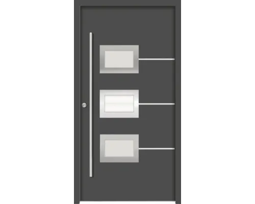 Produktbild Splendoor Haustür HERA Aluminium 1100x2100 mm Anthrazitgrau DIN Links (nach inne