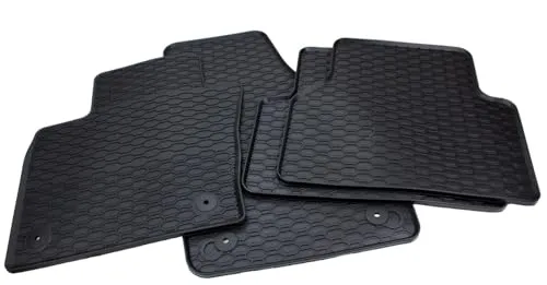 kfz-premiumteile24 Gummimatten Kompatibel mit Q3 / RSQ3 (8U) Baujahr 10/2011-11/2018 Fußmatten Automatten Allwetter Premium Qualität Schwarz 4-teilig