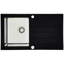 Respekta Glasspüle New York 86x50 cm