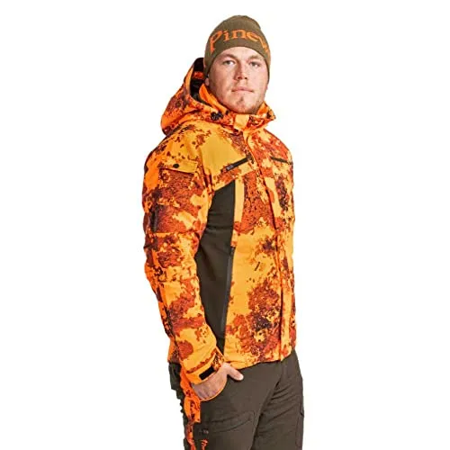 Pinewood Herren Hunter Pro Xtrem 2.0 Camou Jacke - Jagdjacke Herren - wind- und wasserdicht, atmungsaktiv und bequem mit praktischen Taschen und einem innovativem Tragesystem