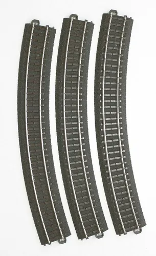 Märklin H0 20330 C-Gleis Set mit 3 Gebogenen C-Gleisen Radius 3 Neu