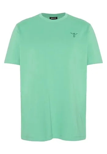 T-Shirt mit tonalem Logoprint