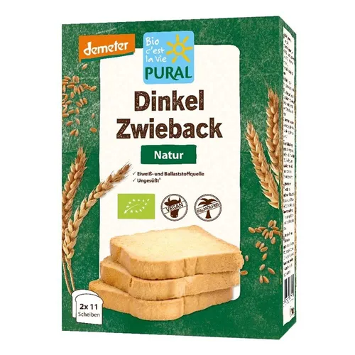 Dinkel Zwieback 200g | PURAL