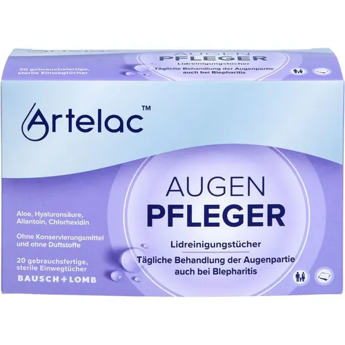 Artelac Augenpfleger Lidreinigungstücher