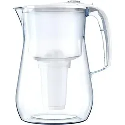 AQUAPHOR Provence Wasserfilterkrug mit A5 Mg. Filterkartusche, weiß