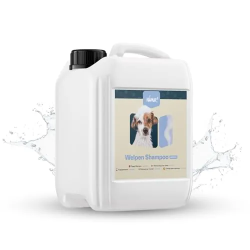 nimo Tiershampoo für Welpen - sensitiv, 2500 ml - Tier-Shampoos: Sanfte Pflege für Welpen, schützt vor Juckreiz und Trockenheit, sorgt für glänzendes Fell und wirkt gegen Verfilzen.