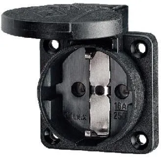 MENNEKES (11012) Anbausteckdose SCHUKO, Steckklemmen