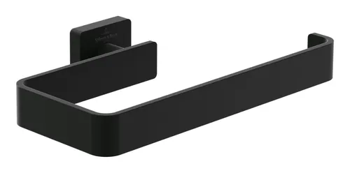 Villeroy & Boch Elements - Striking Handtuchhalter - Handtuchhalter in elegantem matt black, perfektes Accessoire für ein modernes Badezimmer-Design.