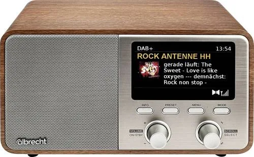 Albrecht Radio DR 760 DAB+, Bluetooth in braun von Albrecht