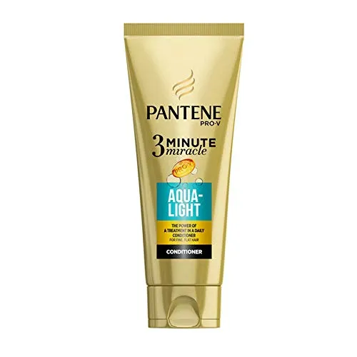 Pantene Pro V 3 Minute Miracle Aqua Light Conditioner, 200 ml